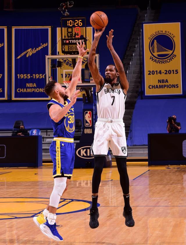 体育视频直播-返湾区杜兰特情绪复杂,强大的篮网证明他选择没错